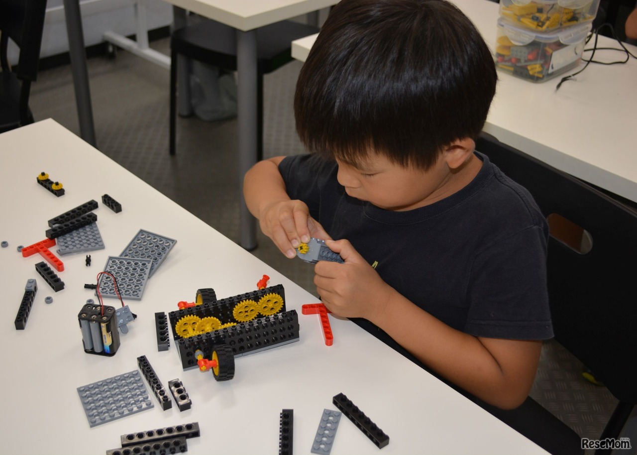 ヒューマンアカデミーロボット教室の体験イメージ