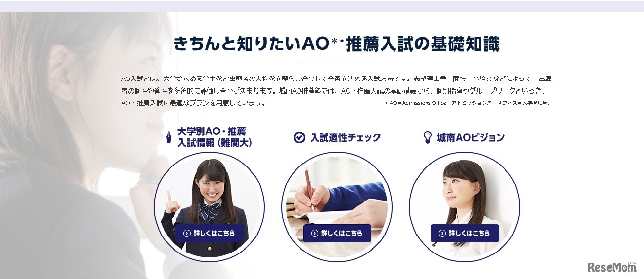 AO・推薦入試の基礎知識