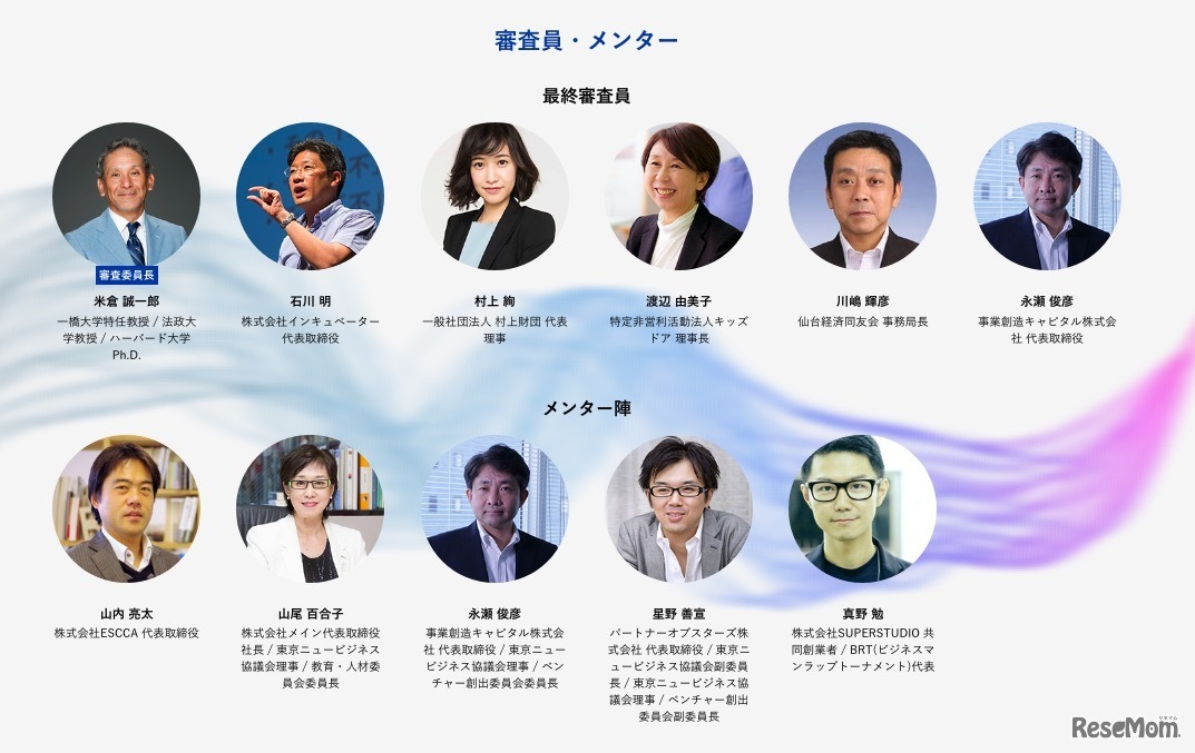 U-25東北ソーシャルビジネスコンテスト　審査員・メンター