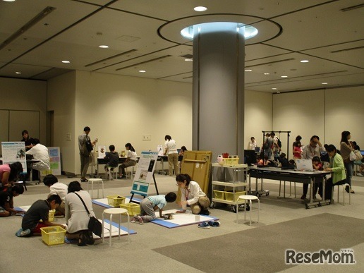 TEPIA プログラミング＆ロボット　開催時のようす