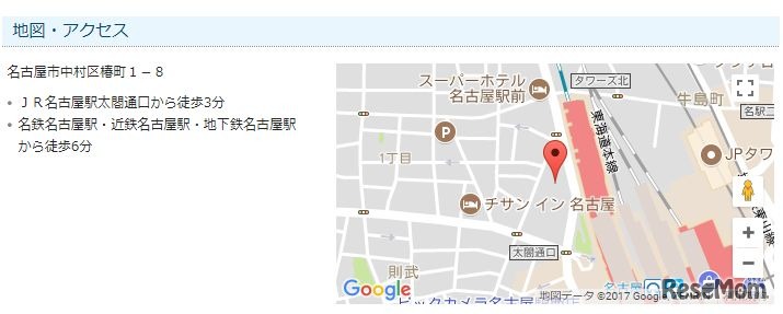地図・アクセス
