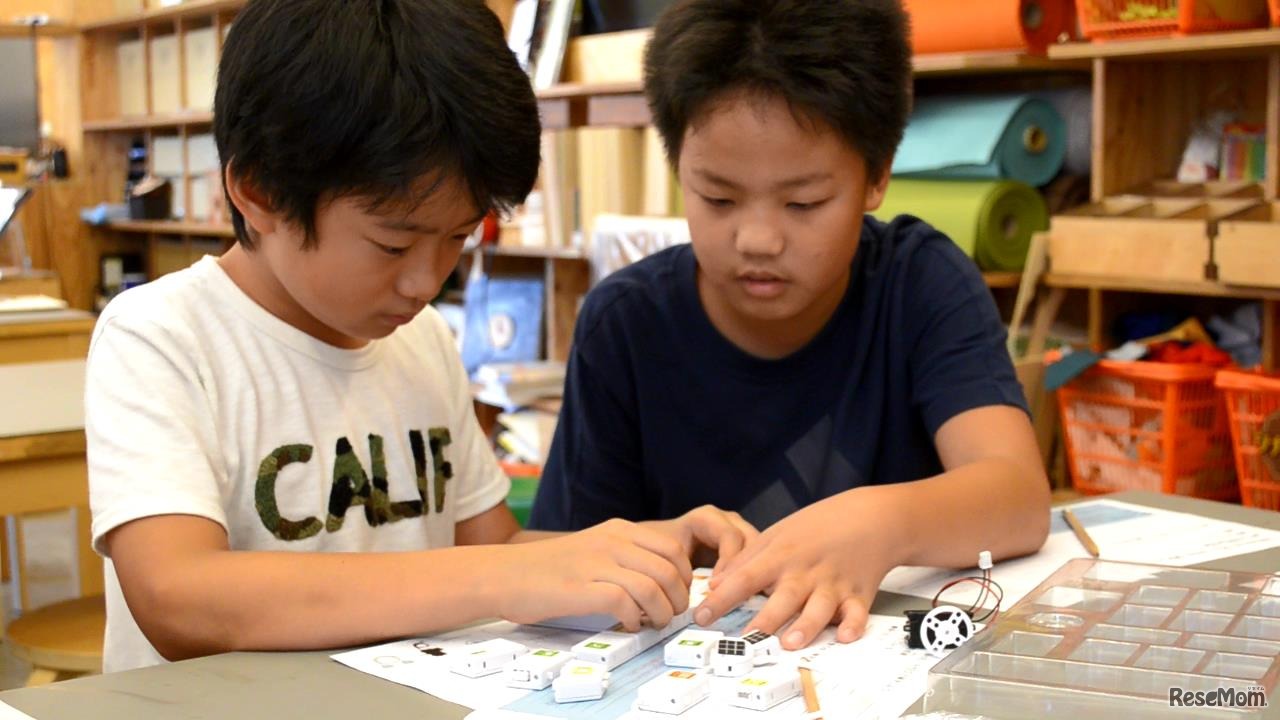 PIECEを使ったワークショップのようす