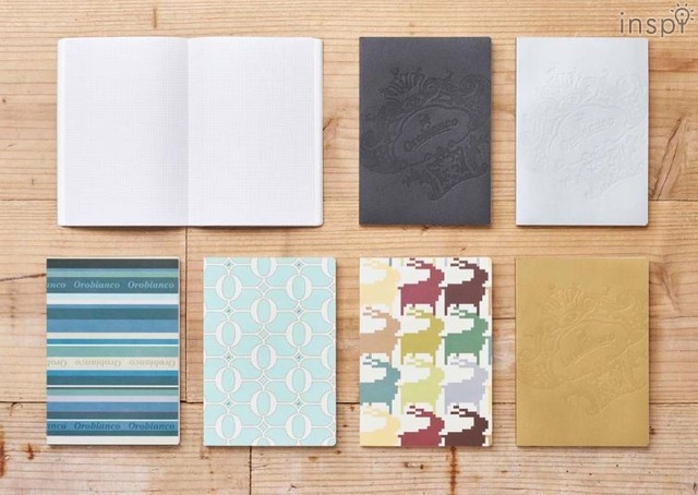 ノートブック・B6＜Orobianco＞のラインアップ