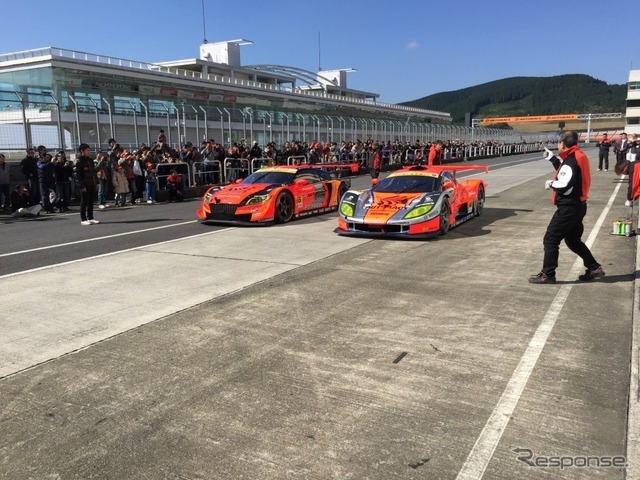 ARTA 車両によるデモラン