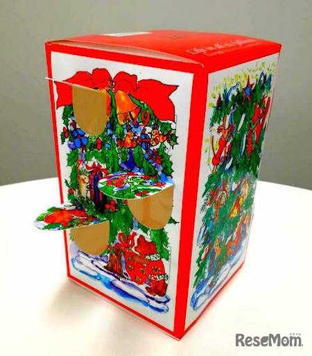 アドベントカレンダー募金箱