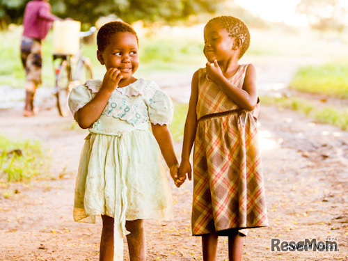 世界の子どもたちを支援する1歩に（イメージ）