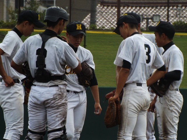 まだ、チームが浅いだけに秋季大会は試合ごとに成長していく