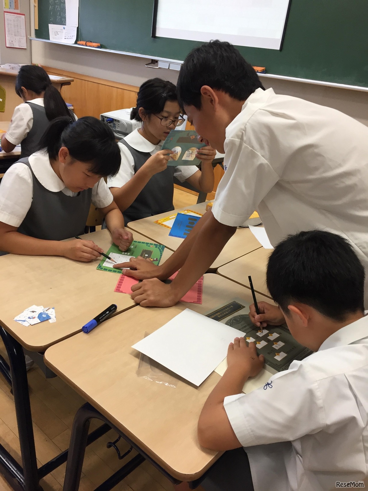 近畿大学附属小学校 モデル授業のようす