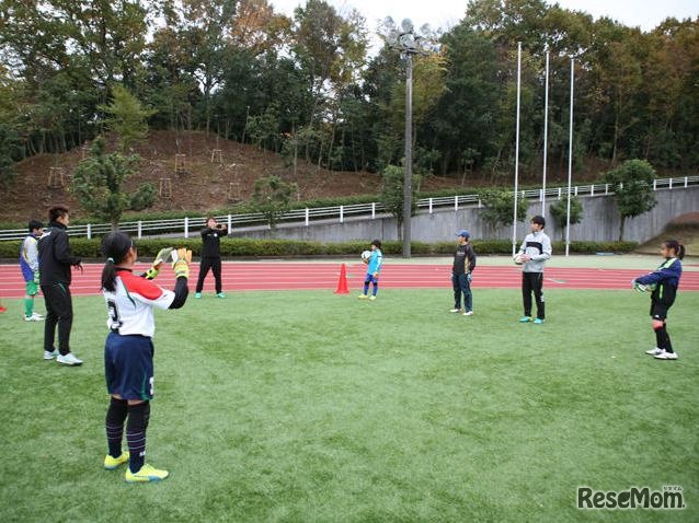 ゴールキーパークラスのようす