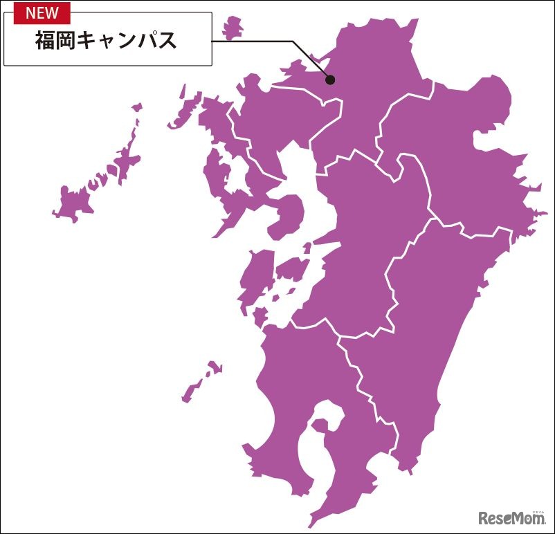 福岡キャンパス所在地
