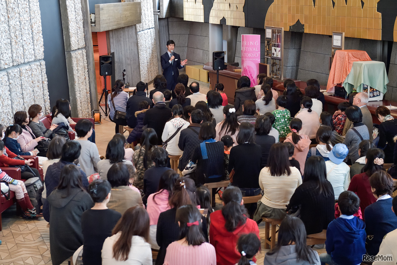 2017年開催　子どものための公開リハーサルのようす (c)東京・春・音楽祭実行委員会／青柳 聡