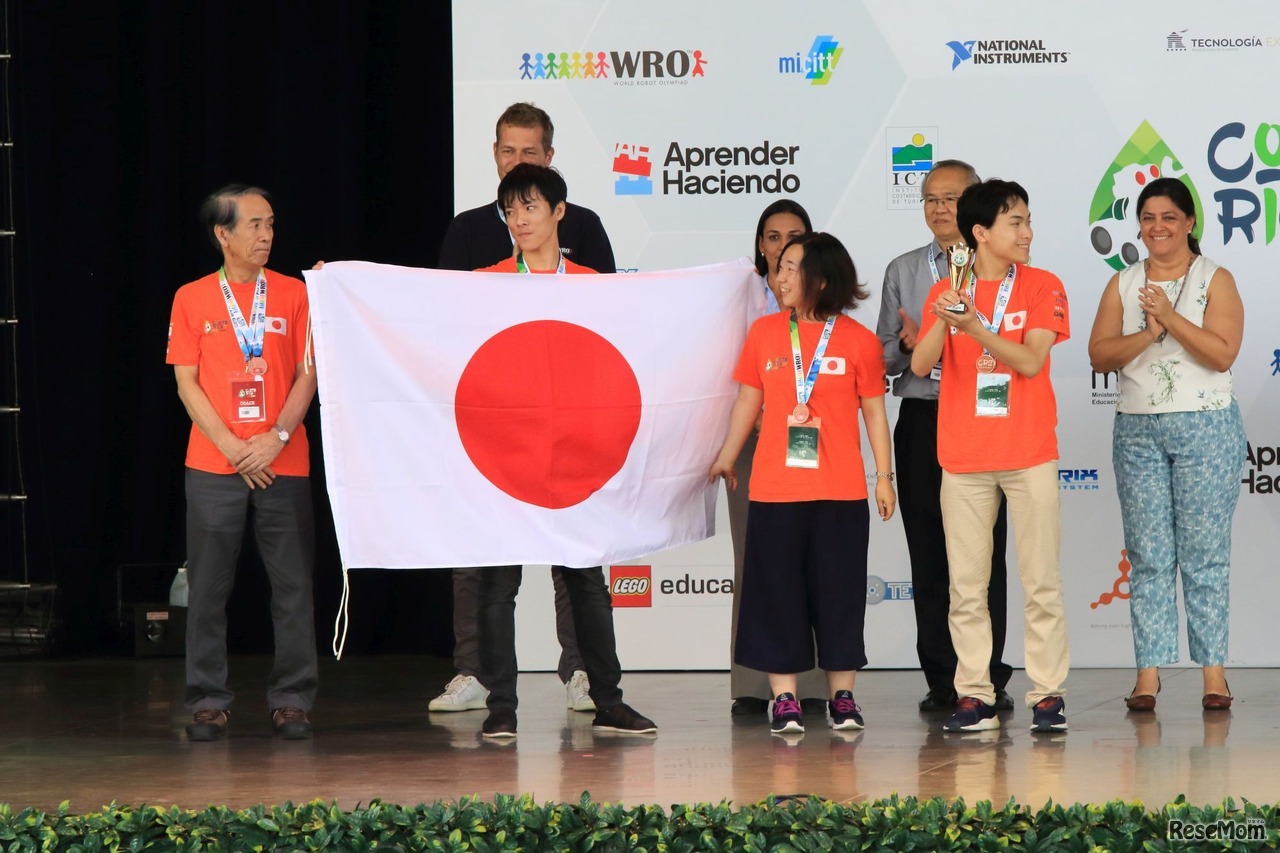 帝京大学のチーム「Teikyo ROBO Lab」が銅メダル受賞　提供：NPO法人WRO JAPAN