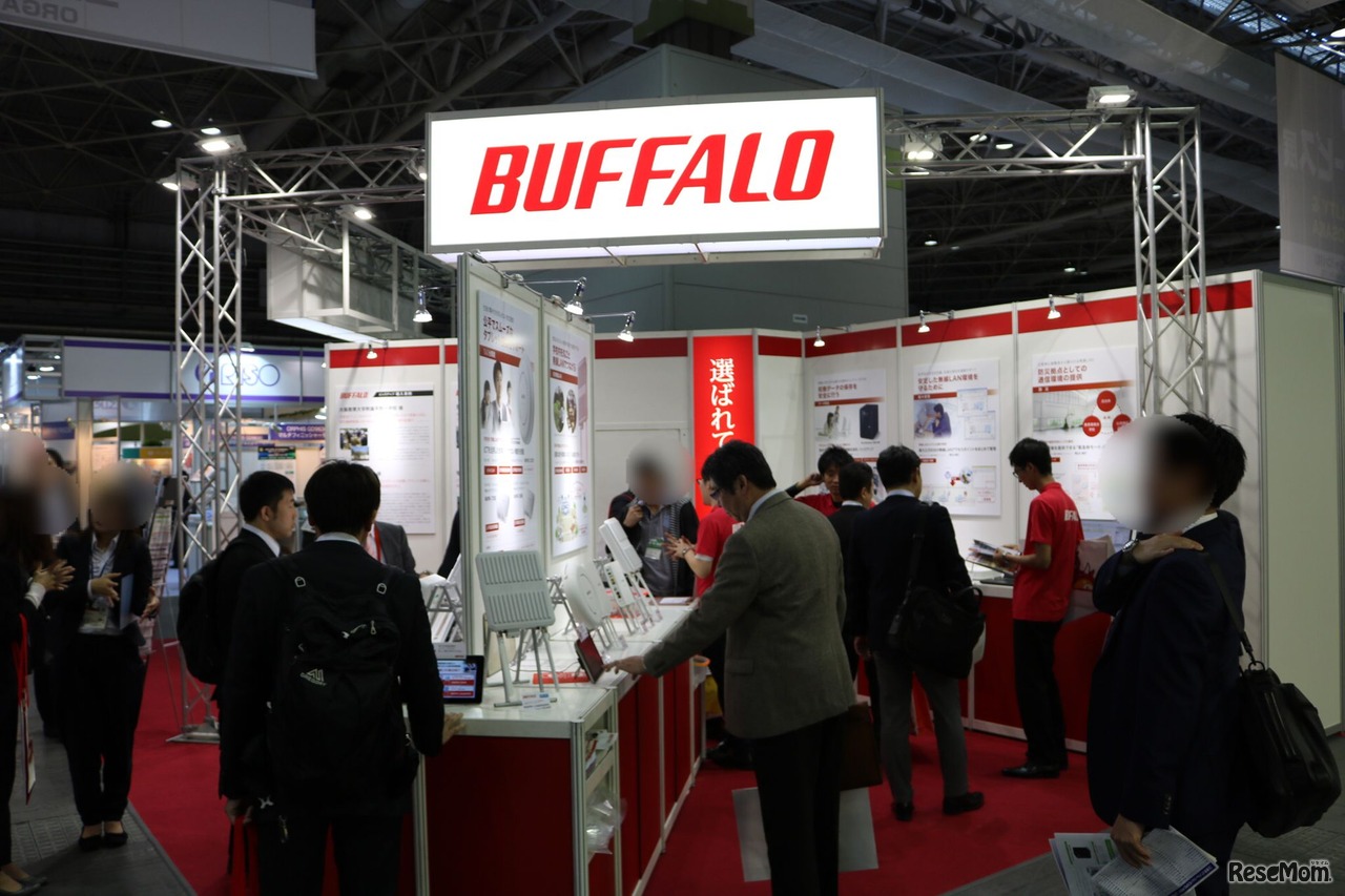 バッファローの展示ブース
