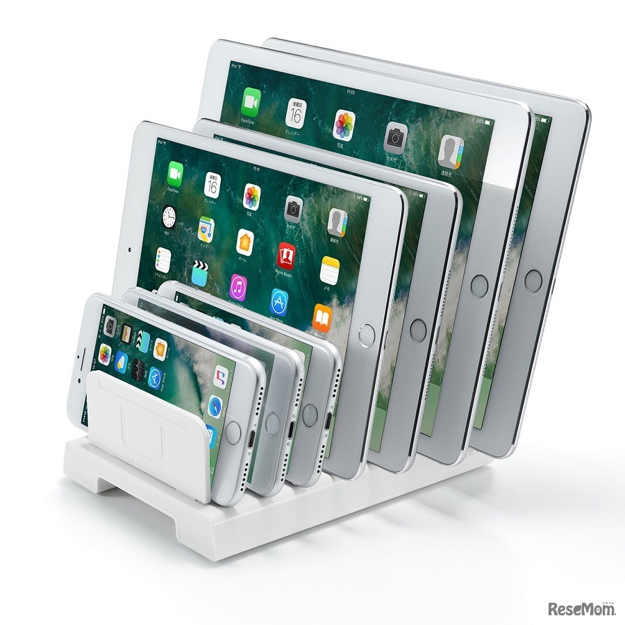 タブレット・スマートフォン収納スタンド「PDA-STN20W」