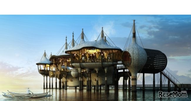 「エンブドゥラグーン・マルチアイランドリゾート」イメージ図