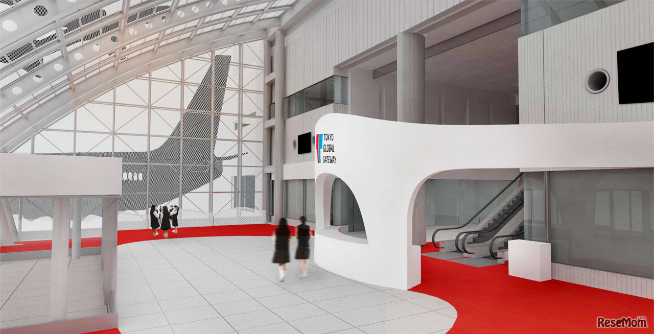 Entrance（完成イメージパース）