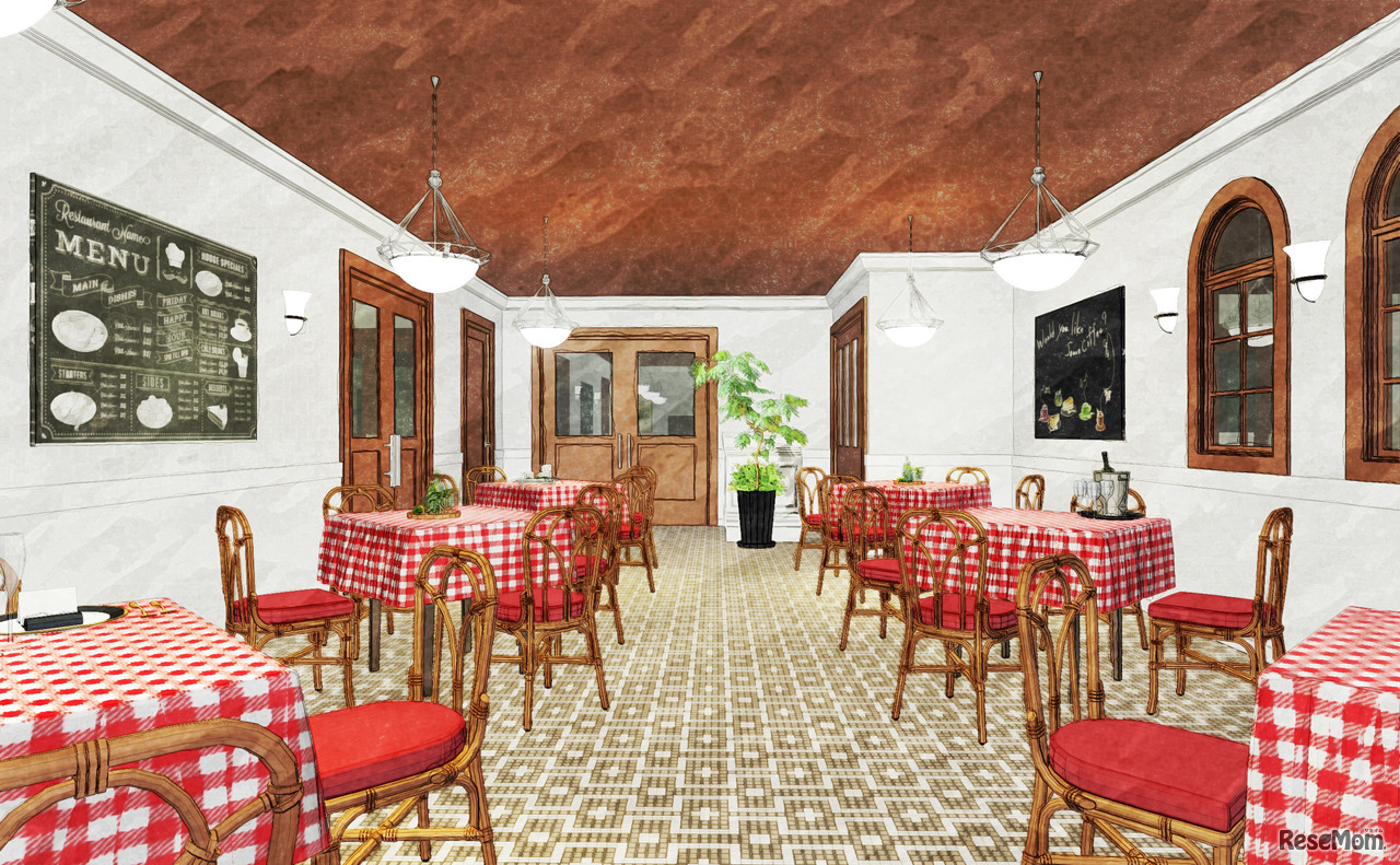 Restaurant（完成イメージパース）