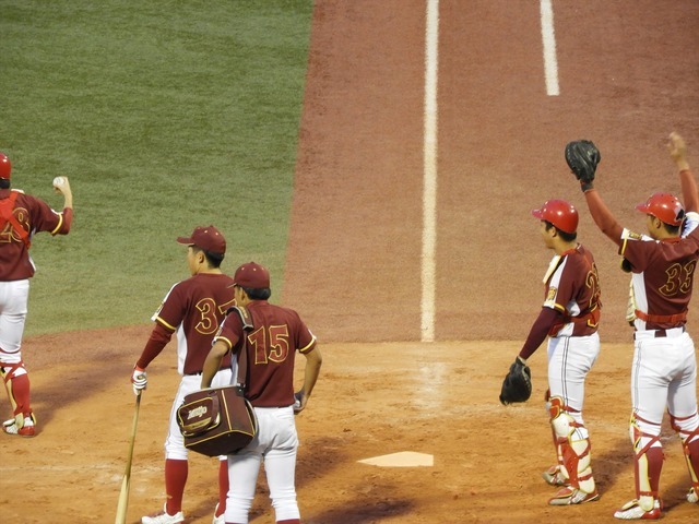 名城大のシートノック