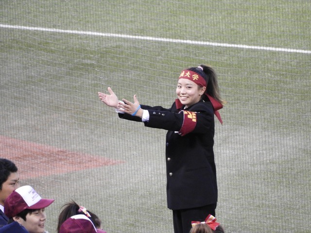 名城大の女子応援リーダー