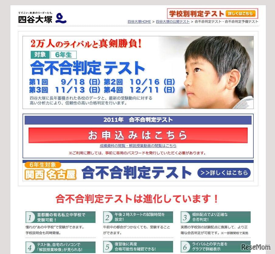 合不合判定テスト