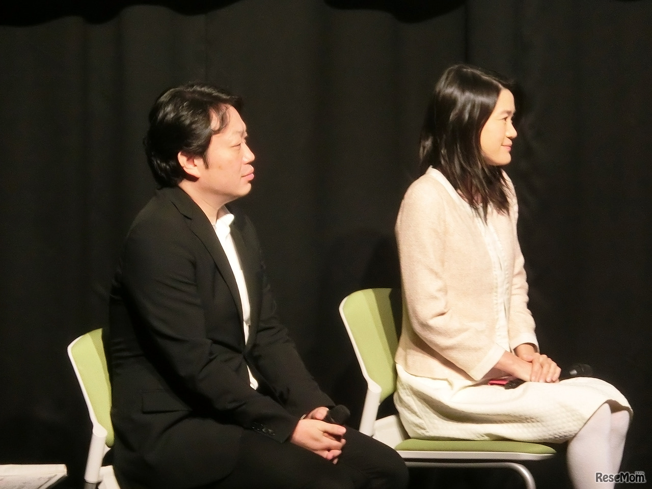 第2回小中学生プログラミングコンテスト／（左から）清水亮氏（UEI代表取締役兼CEO）、石戸奈々子氏（CANVAS理事長）