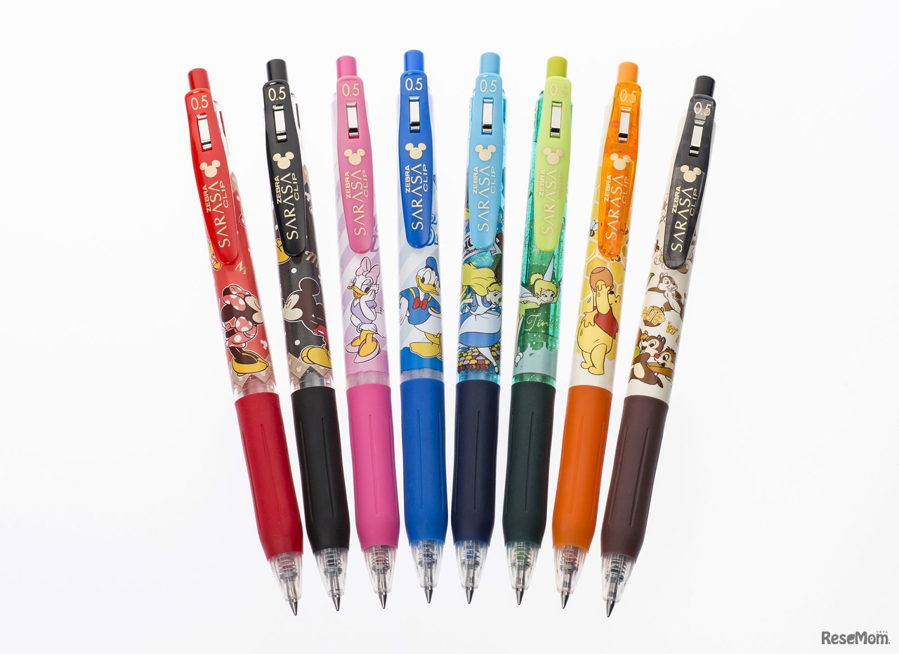 ゼブラ「サラサクリップディズニーコレクション」