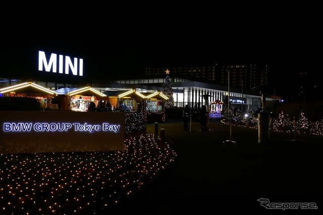 「BMWグループ東京ベイ」において開催中のクリスマスイベントは、12月25日まで期間限定で開催中