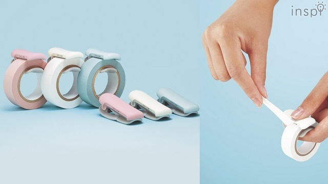 これは便利！マステに挟むだけ。付け替え簡単！切り口もまっすぐきれい！