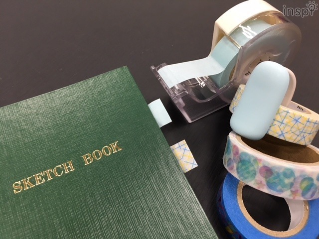 これは便利！マステに挟むだけ。付け替え簡単！切り口もまっすぐきれい！