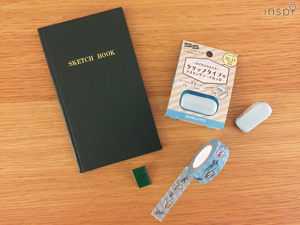 非売品の測量野帳公式ピンズとカルカットクリップマステ。5点以上お買い上げの方に先着（なくなり次第終了）でプレゼント！激レアです。