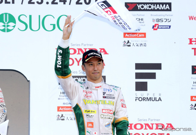 今年はスーパーフォーミュラ、SUPER GT、世界耐久選手権（WEC）に参戦した中嶋一貴。