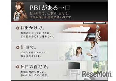パナソニックの電子書籍タブレット「UT-PB１」の世界