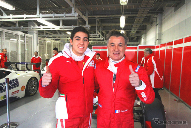 ジュリアーノ・アレジ（左）とジャン・アレジ（右）