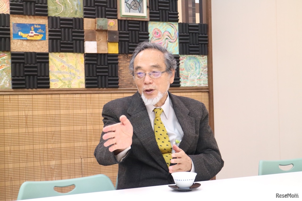 東京大学名誉教授、白梅学園大学学長の汐見稔幸氏。近著にポプラ社「『天才』は学校で育たない」（ポプラ新書）がある