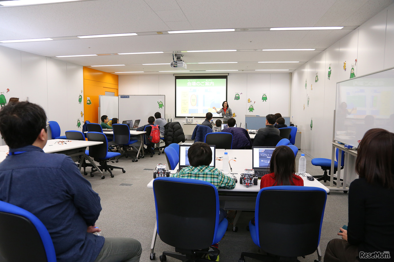 F@IT Kids Club体験会 会場のようす