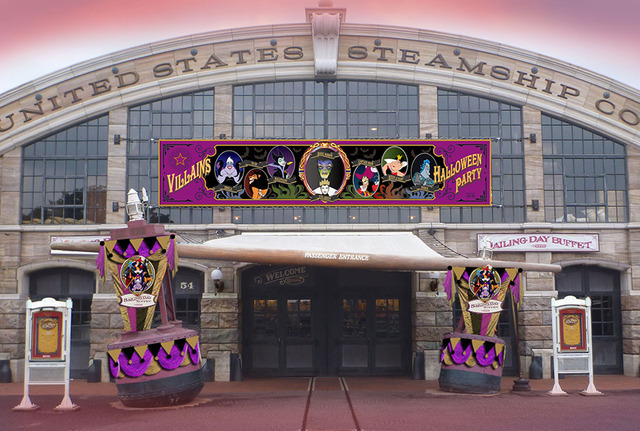 「ヴィランズ・ハロウィーン・パーティー」inセイリングデイ・ブッフェ