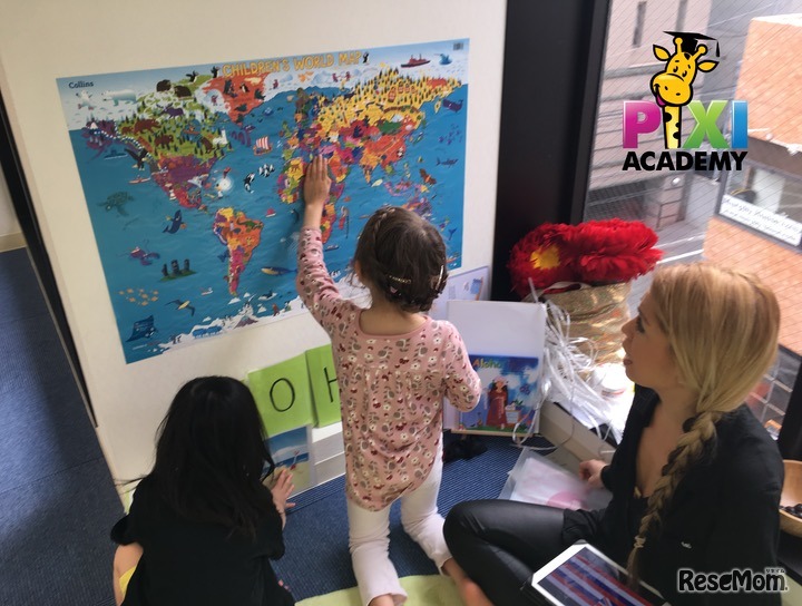 STEAM幼児教室のようす