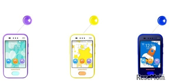 タッチと声で操作できるキッズ向け防水ケータイ「mamorino4」