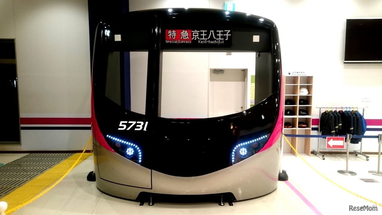 「親子でたのしく学ぶ電車のしくみ」電車のしくみコーナー