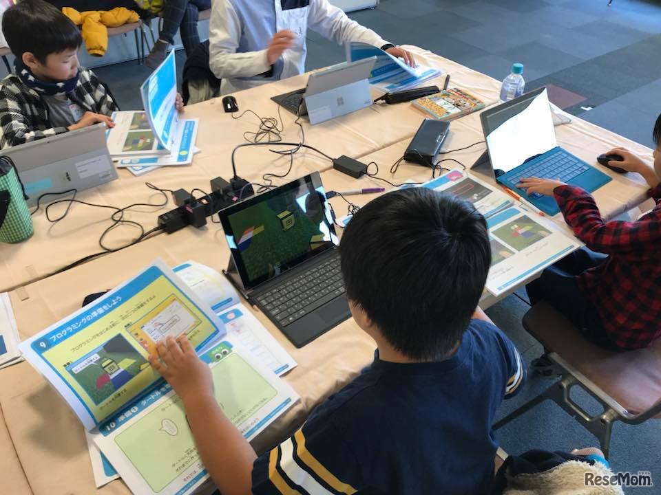 Gakken Tech Program　1DAYキャンプのようす