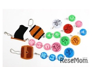 トンガリワークショップ～お名前ホルダーを作ろう！～（作品例）