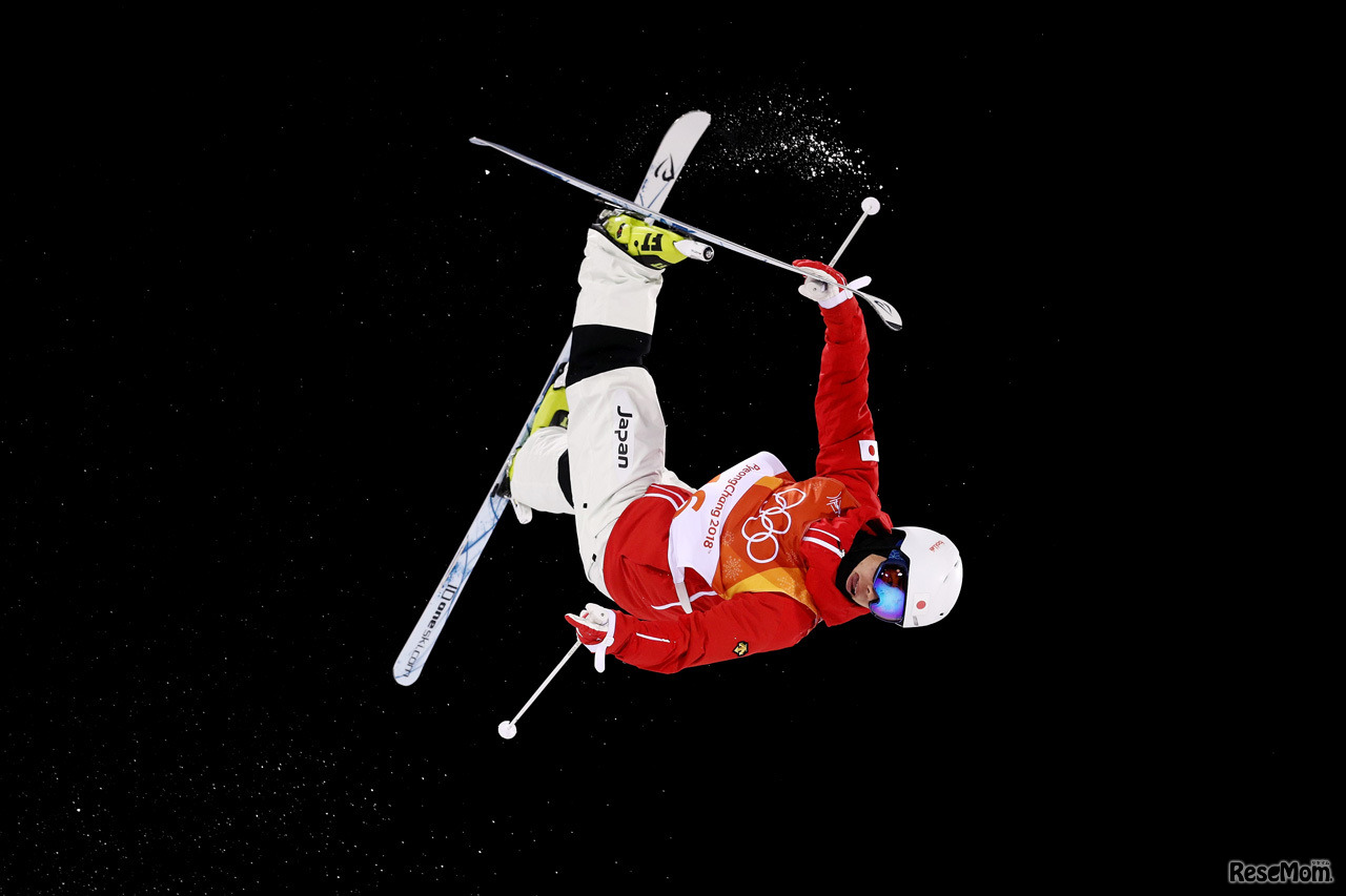 エアを決める原大智選手 Photo by Cameron Spencer/Getty Images