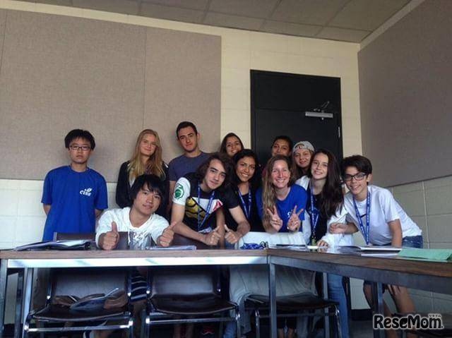 トロント大学トリニティカレッジ クラスメートたち