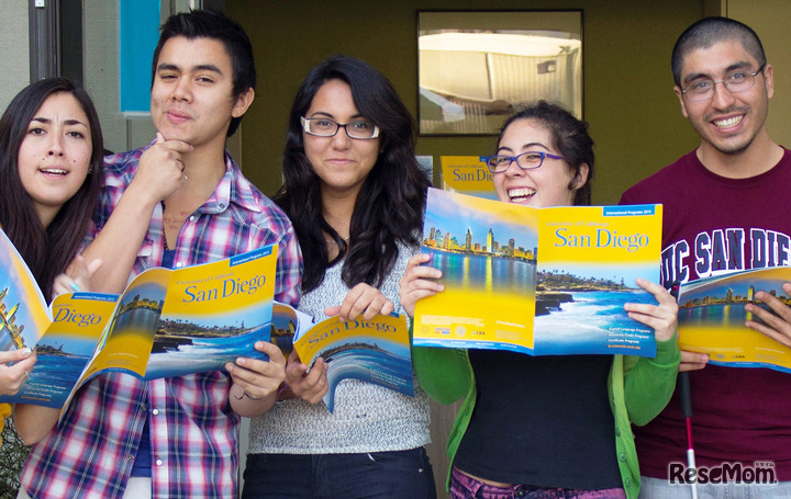 カリフォルニア大学サンディエゴ校付属集中英語コース クラスメートたち