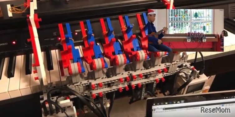 「EV3ロボット動画コンテスト2017」準グランプリ作品「未来のピアニスト」