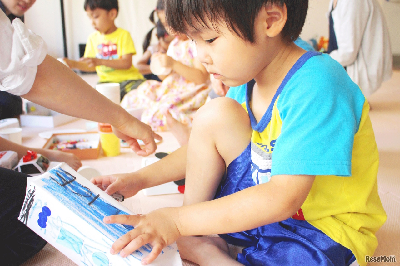 PAPAMOでのあそびのようす