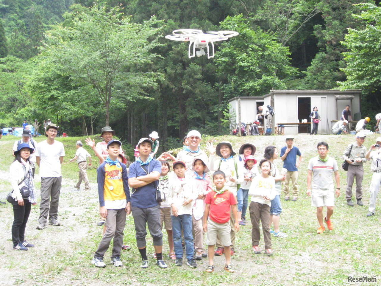 高尾の森 親子森林体験スクール　過去開催時のようす