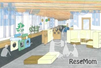 A棟こども園 内装イメージ