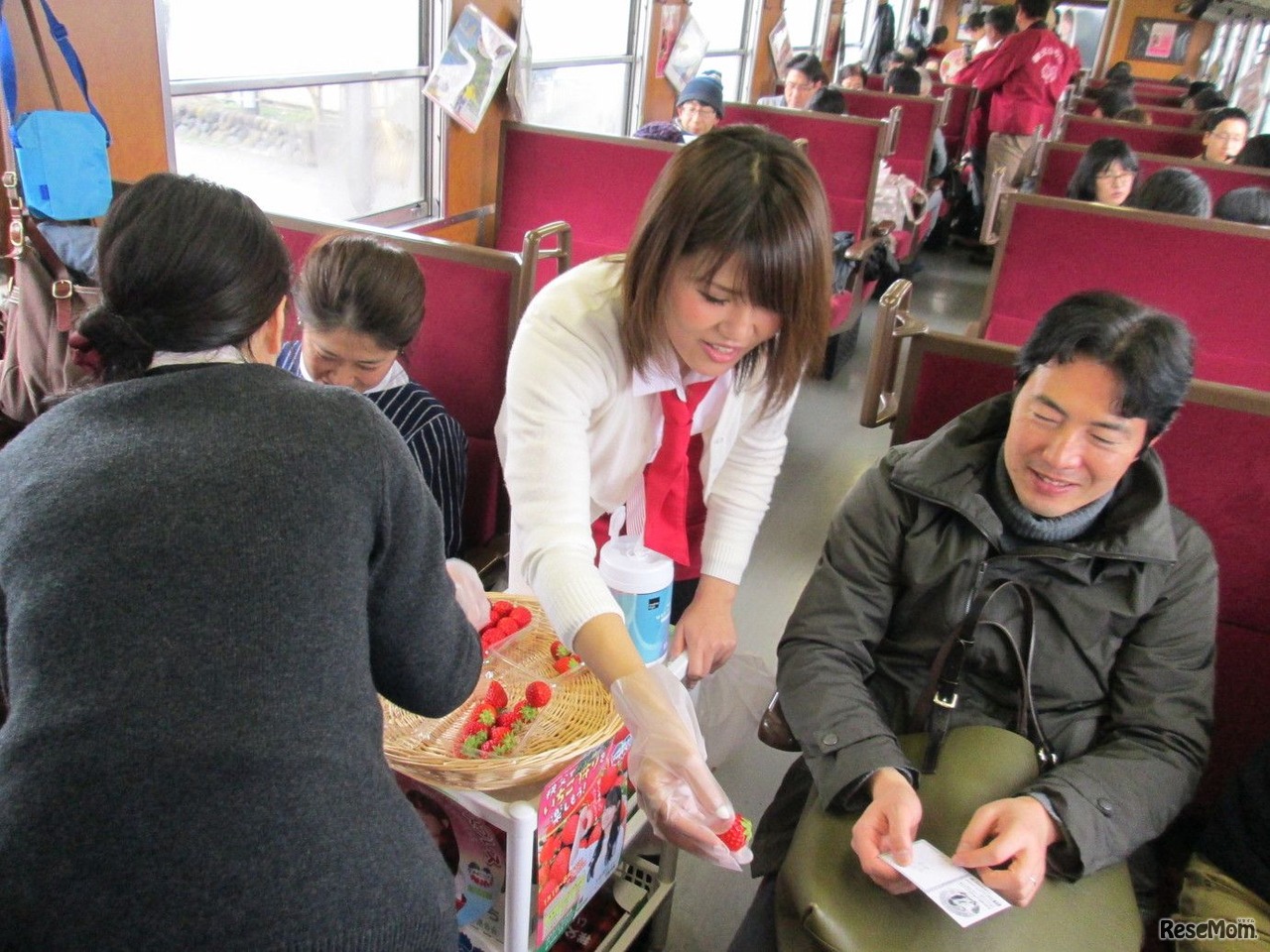 「SLちちぶストロベリーエクスプレス」（前回のようす）