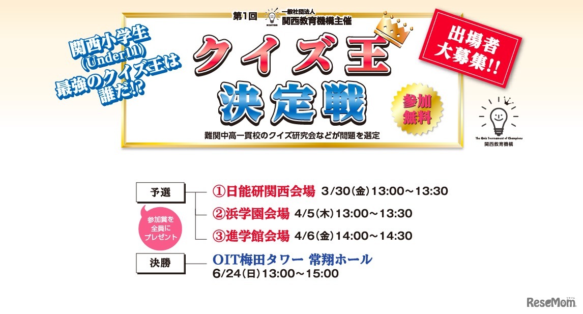 第1回 クイズ王決定戦